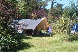 Campsite France Brittany, Tente Lodge